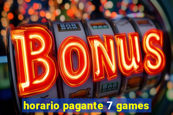 horario pagante 7 games